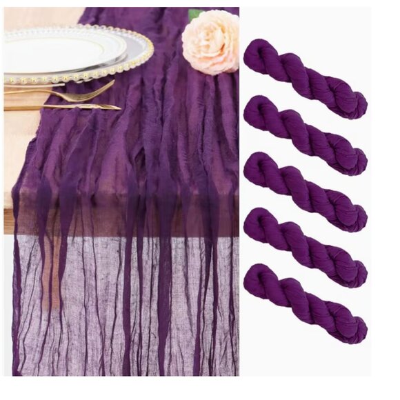 Table Runners - Dark Plum (5) - Picture 2 of 6